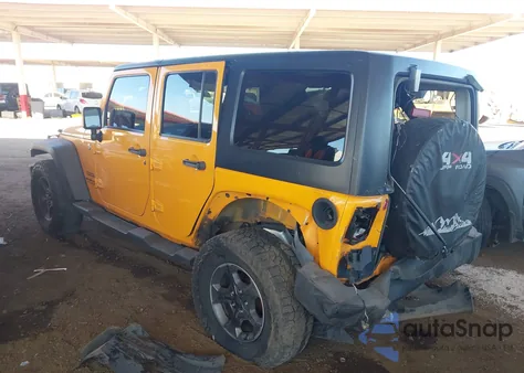 2012 Jeep Wrangler Unlimited Sport from USA, damaged, VIN 1C4BJWDG4CL232748